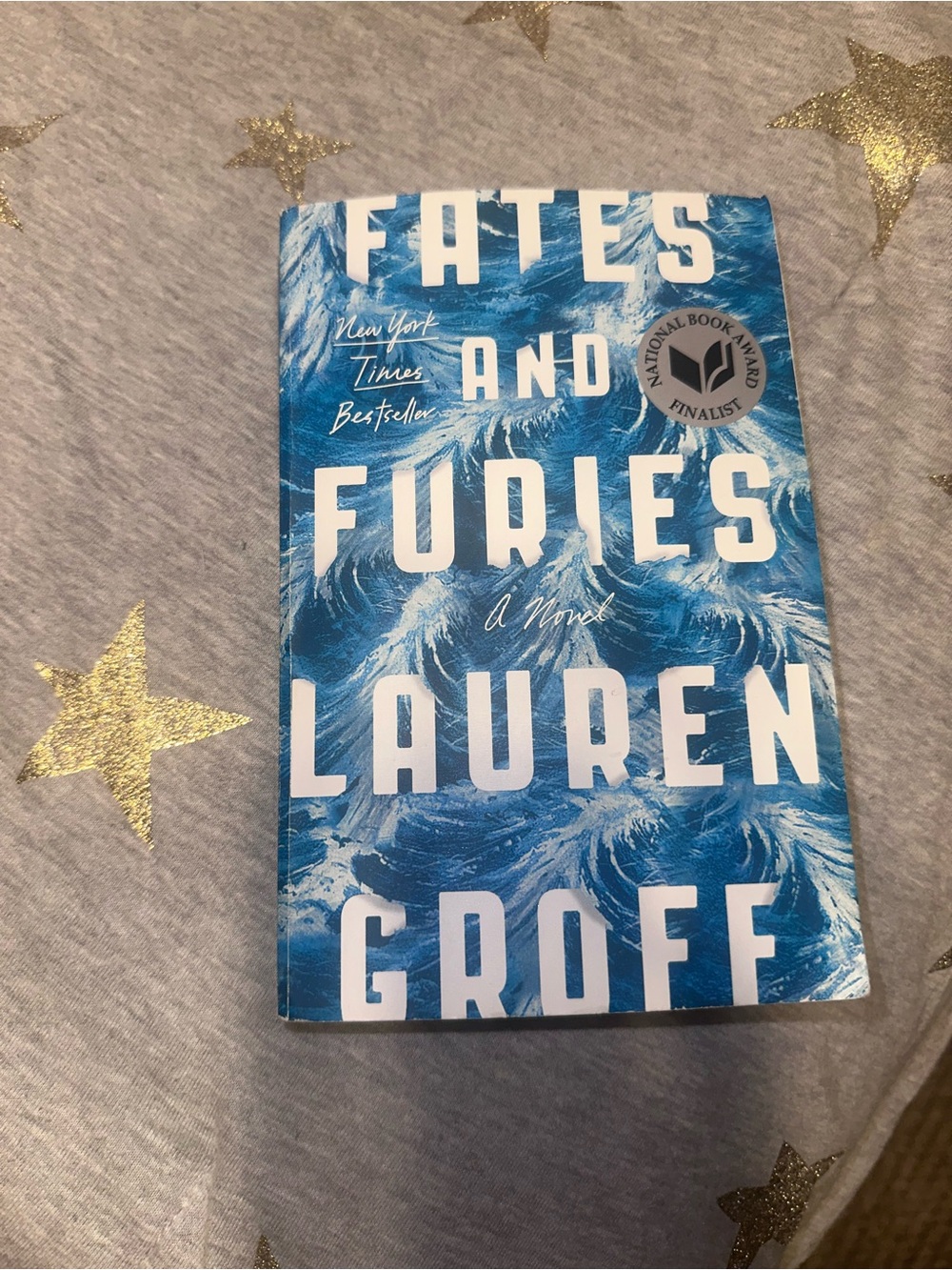 Fates and Furies - Blue Wave Paperback Back Cover
